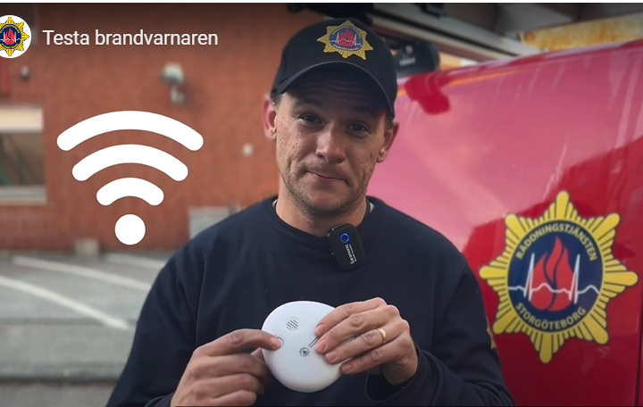 Bild för - Vi testar din brandvarnare